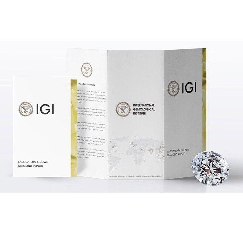 IGI Certified Marquise Lab Grown Diamond Classic Solitaire Engagement Ring